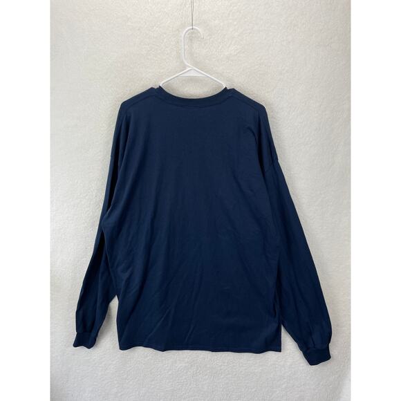 MLB Boston Red Sox Long Sleeve Shirt Men’s 2XL Blue Baseball Club Tee NWT - Picture 7 of 7